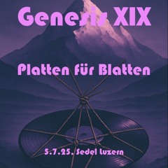 Genesis XIX- Platten für Blatten