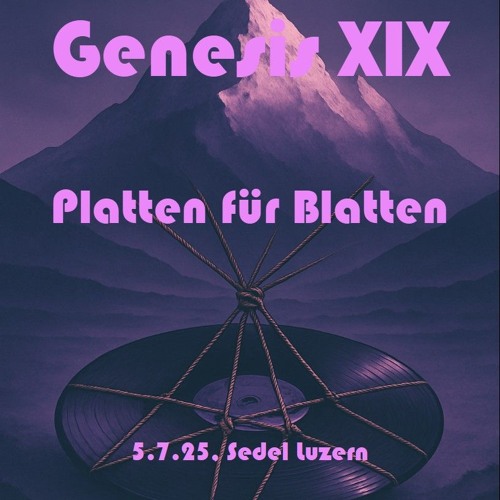 Genesis XIX- Platten für Blatten