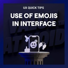 Use of Emojis in an interface