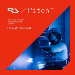 RA Live - Hasvat Informant - Pitch Music & Arts 2024, Australia