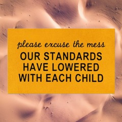 Please Excuse The Mess Our Standards Have Lowered With Each Child Doormat