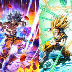 AGL LR UI Goku & LR TEQ SSJ2 Gohan Mashup - Dragon Ball Z Dokkan Battle