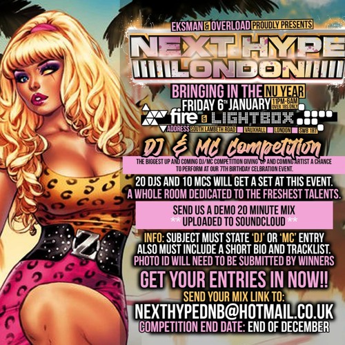 *WINNING ENTRY* C Lecta - Next Hype Brining in the Nu Year DJ Competition Entry