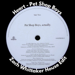 Heart - Pet shop Boys | Zach Whittaker house edit
