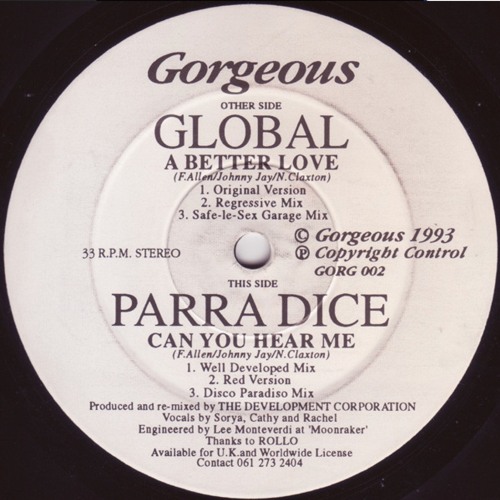 Parra Dice - Can You Hear Me