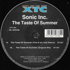 Sonic Inc. - The Taste Of Summer (Fire & Ice Vital Remix)