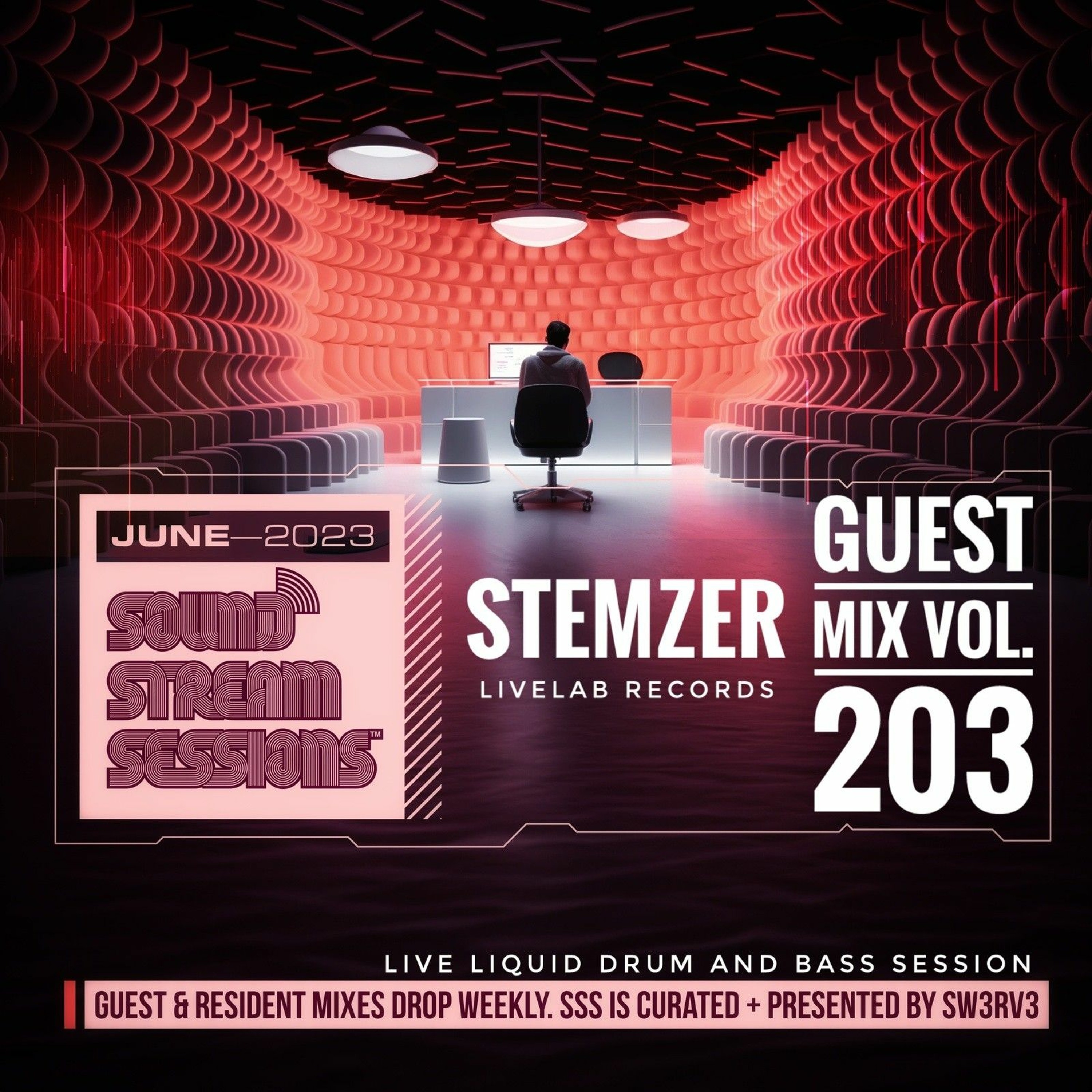 Guest Mix Vol. 203 (StemZer - Livelab Records) Live Drum and Bass Session episode artwork