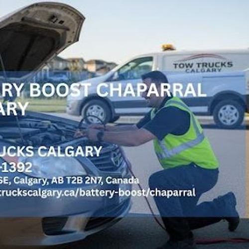Battery Boost Chaparral Calgary | 587-800-1392 | Tow Trucks Calgary