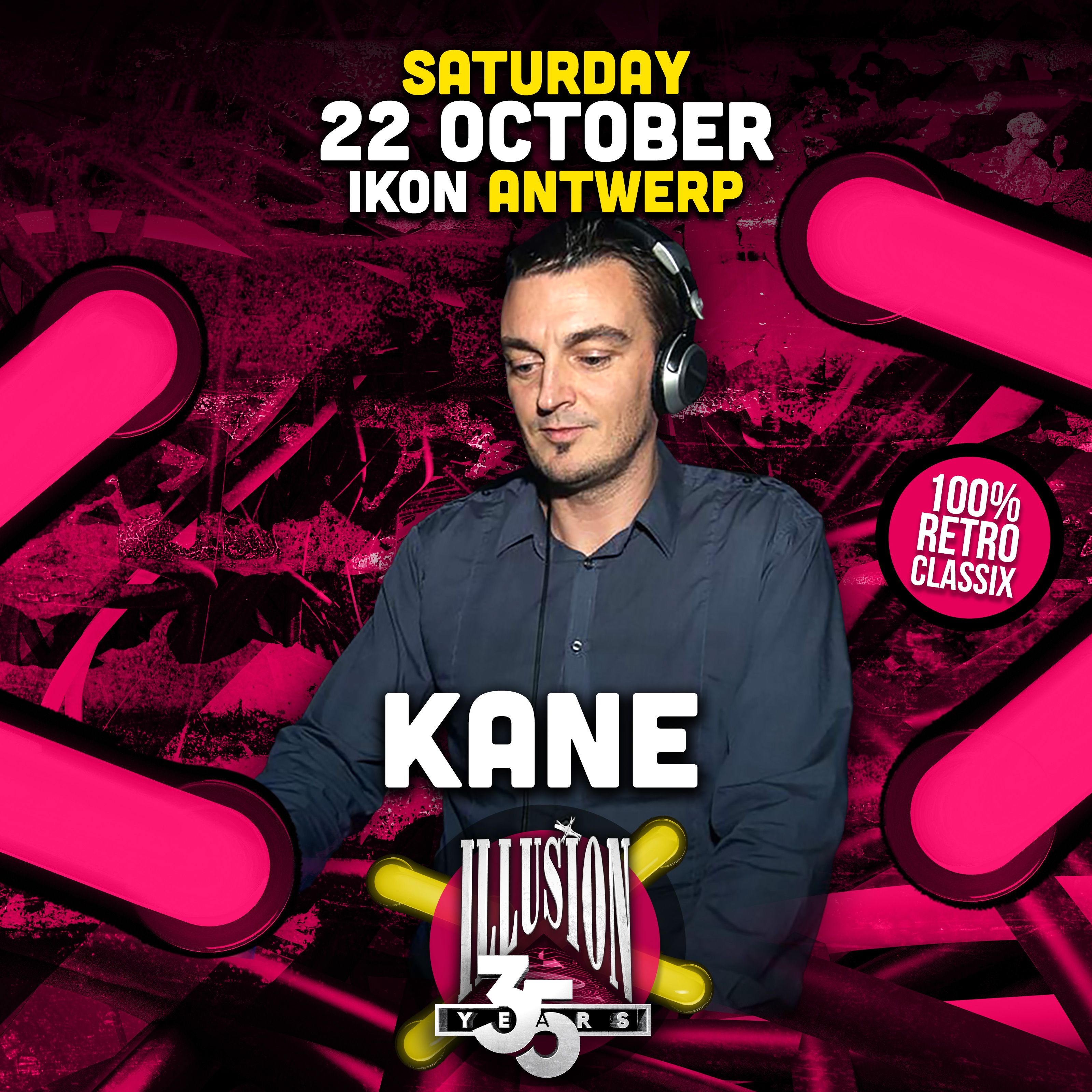 01 - DJ Kane - 35 Years Illusion - The Ground Level at IKON