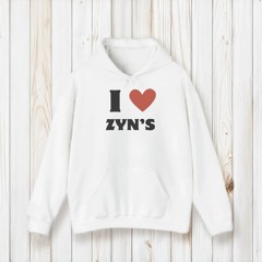 I Love Heart Zyns Hoodie