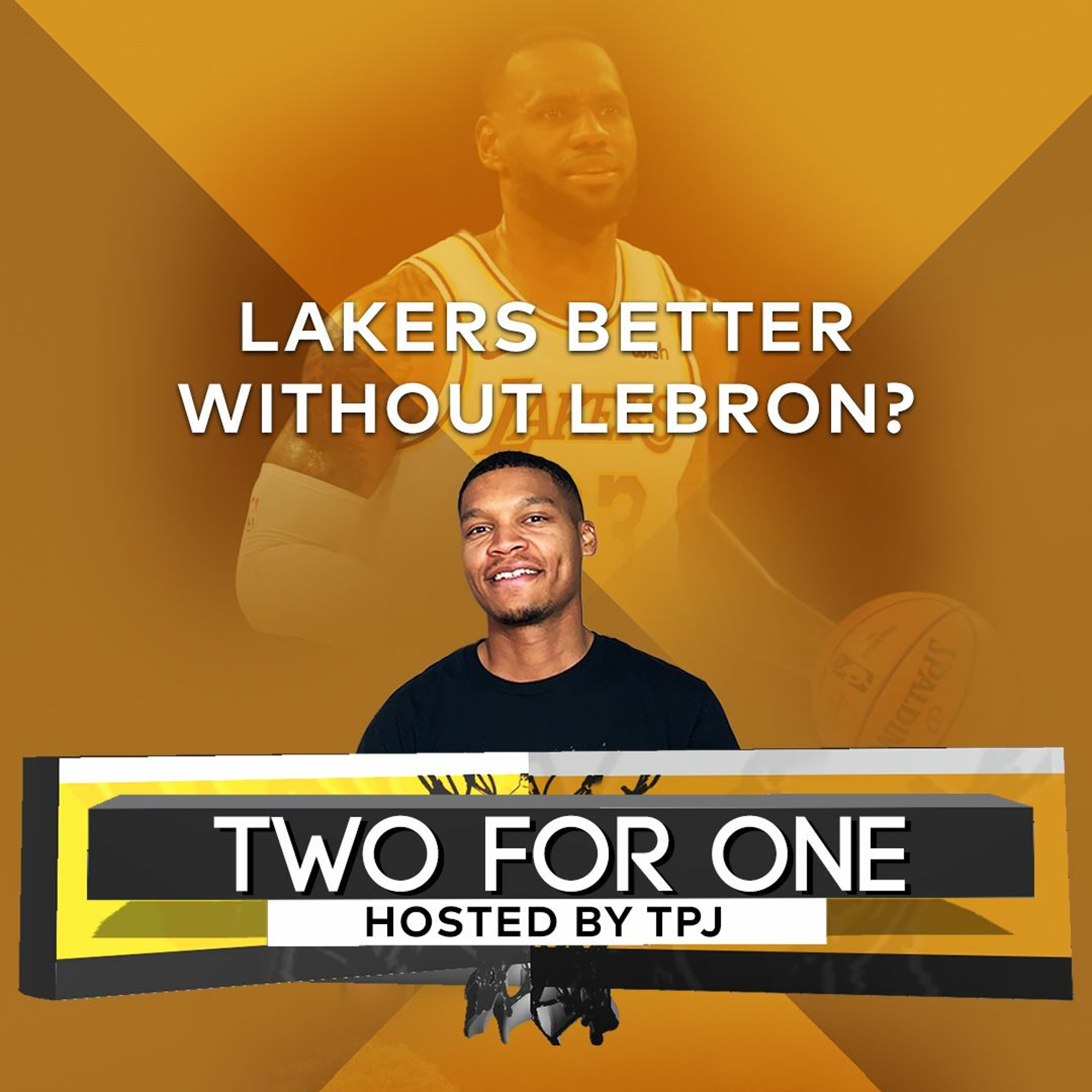#TWOforONE 3.28.23: Lakers Better Without LeBron? + NBA MVP Debate & Who makes Playoffs? episode artwork