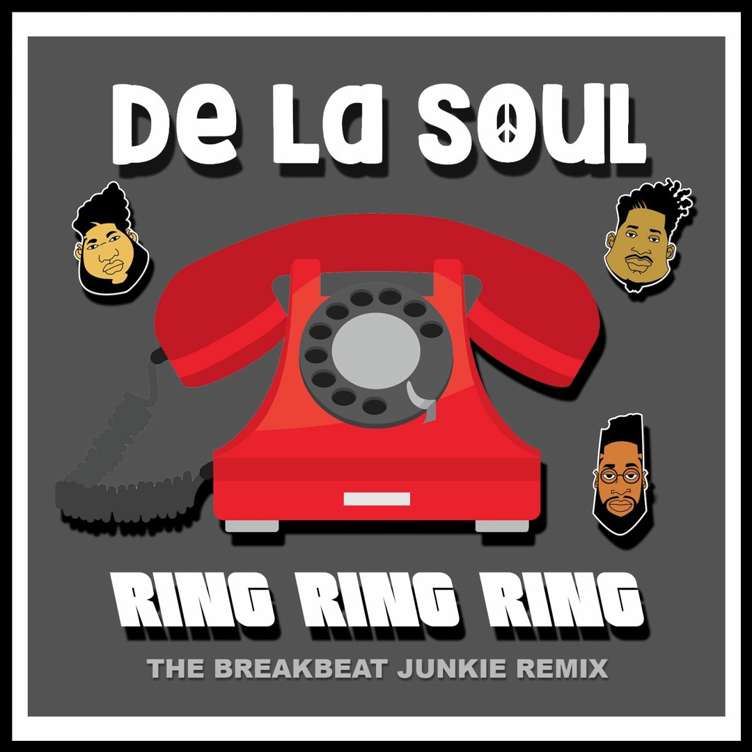 De La Soul-Ring Ring Ring UKオリジナル片面ピクチャー De La Soul-Ring Ring Ring UKオリジナル片面ピクチャー