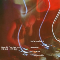 ANOMIA 002 w/ LOOPA invites AgainstMe