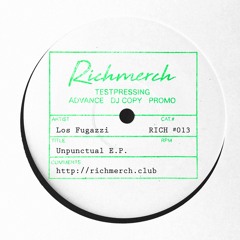 PREMIERE ::: Los Fugazzi - Not The One (Facets Remix)[Richmerch]
