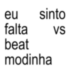 eu sinto falta x beat modinha - dj mk
