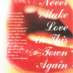 [Get] EBOOK 📗 You'll Never Make Love in This Town Again by  Terrie Maxine Frankel,Jo