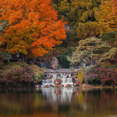 Autumn Haiku: 'A great Waterfall'