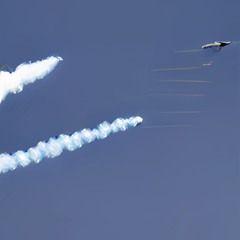 the skies for threats