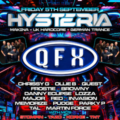 Hysteria 30th May 2025 - Dj Ruboy - Mc's - Jet & Energize