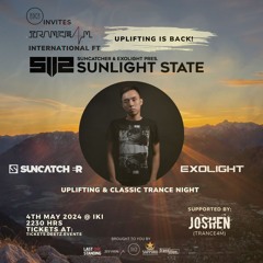 TRANCE4M International ft Suncatcher & Exolight Pres Sunlight State @iKi SG [04.05.24] - Joshen
