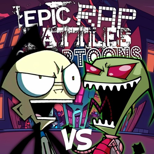 Invader Zim vs Dib Membrane. Epic Rap Battles of Cartoons 57.