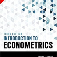 free KINDLE 🧡 Introduction to Econometrics (3rd Edition) by H STOCK JAMES & W. WATSO