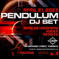 Hydee W: Pendulum @ Coda