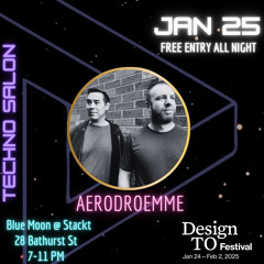 Aerodroemme Live@DesignTO Jan 2025