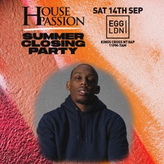 Jerome Six LIVE SET #HousePassion 14/09/24 @ Egg LDN