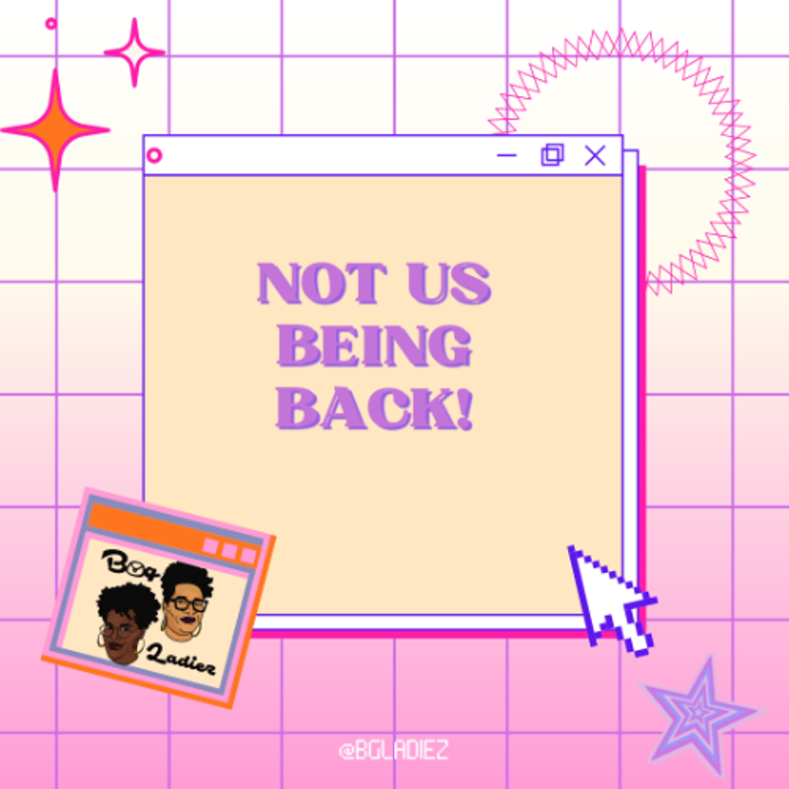 Not us being back