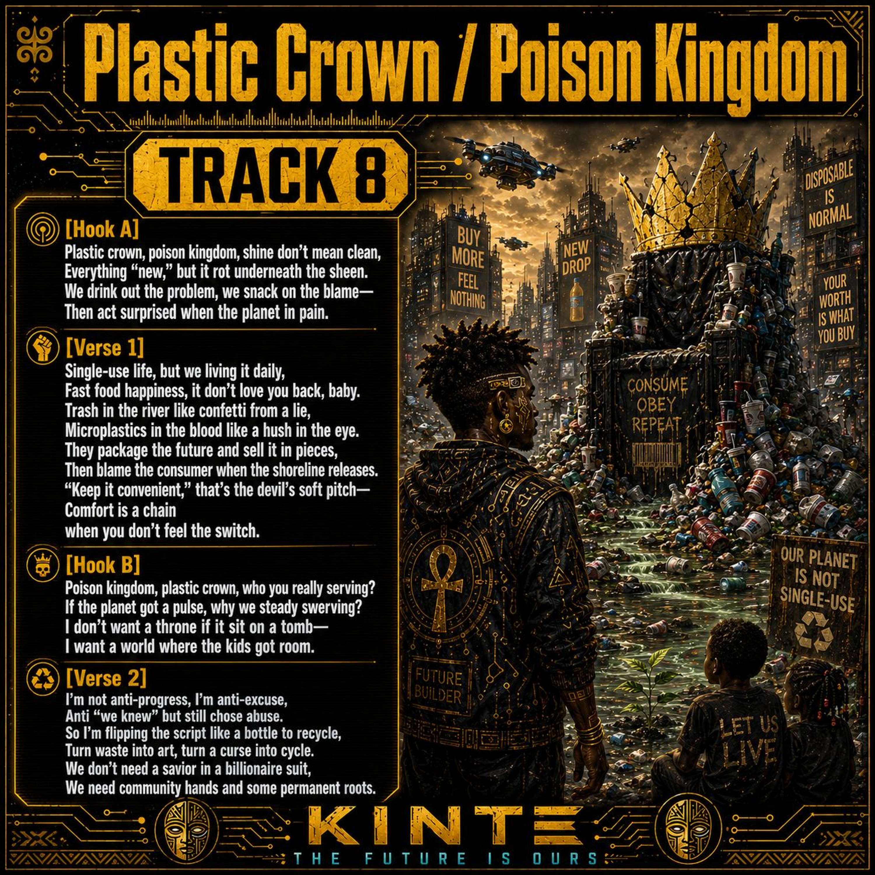 Plastic Crown / Poison Kingdom - The Future Is Ours Track 8 episode artwork