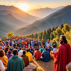 ترنيمة فوق الجبل - كورال كلمة الله