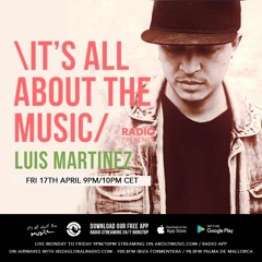 It's All About The Music LIVE at Ibiza Global Radio, FRI 17th April 2020