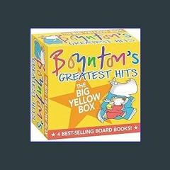 #^Download 📖 Boynton's Greatest Hits The Big Yellow Box (Boxed Set): The Going to Bed Book; Horns