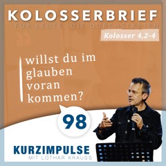 Klug und mit Ausdauer leben (1)