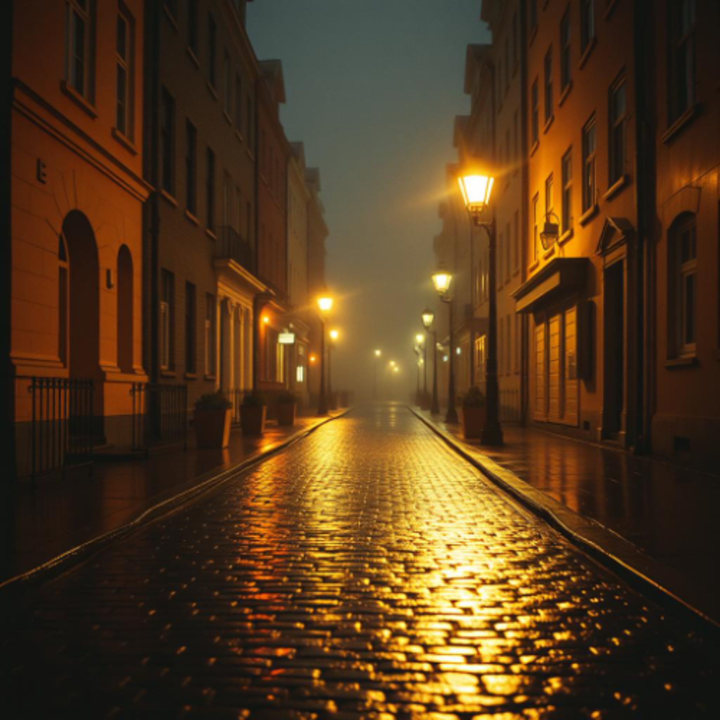 🎷🌧 Amber in the Rain