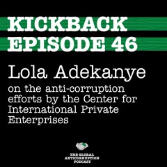 46. Lola Adekanye on the anti-corruption efforts by the Center for International Private Enterprises