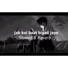 Jab Koi baat bigad jaaye (Slowed & Reverb)