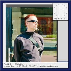 PAUZE 026 w/ Mehdi-J