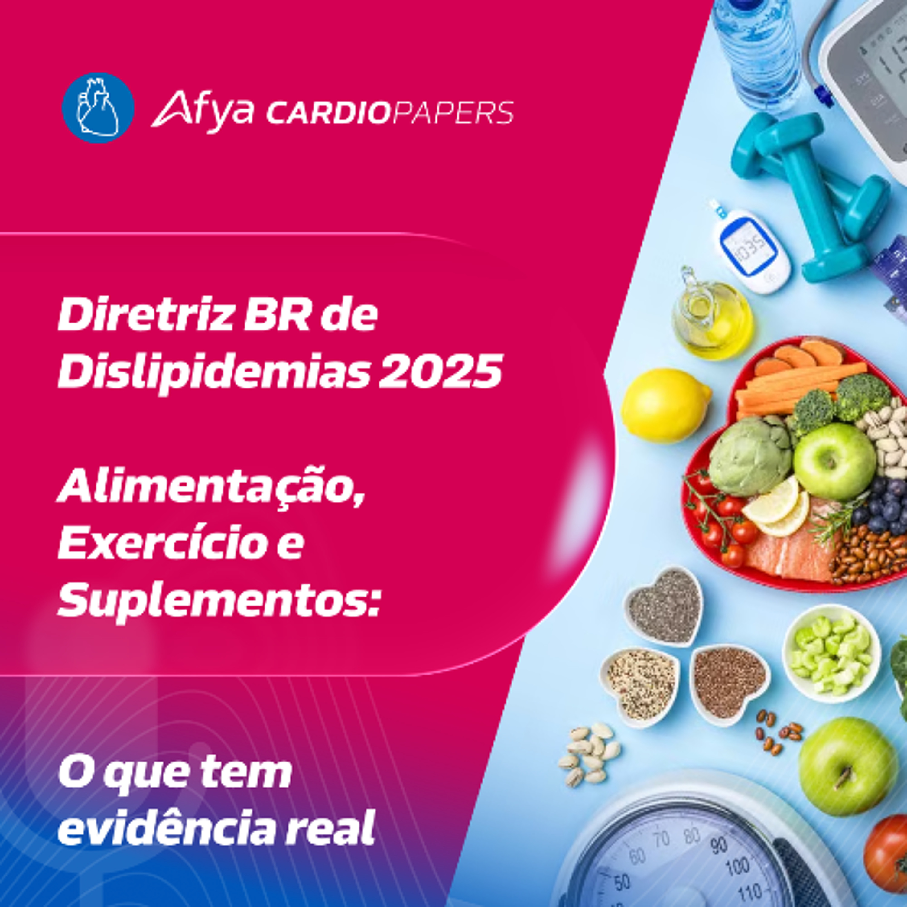 Tratamento não farmacológico para dislipidemia - Diretriz Brasileira de Dislipidemias 2025