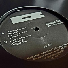 Owen Ni - The Test Sequence EP - [PREVIEW] VINYL/DIGITAL