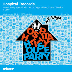 Hospital Records House Party Special with AC13, Degs, Villem, Crate Classics & Lens - 22 July 2020