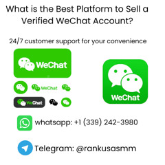 Buy WeChat Account for Business and Personal Use