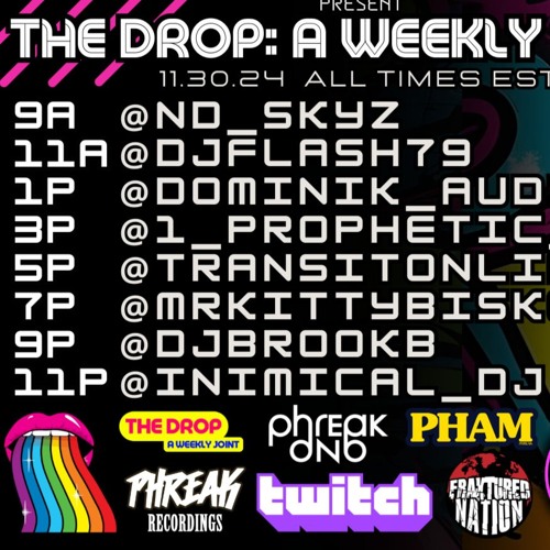 @iNiMiCAL_DJ LIVE on Twitch The Drop - 11-30-2024