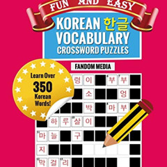 [Read] EBOOK 🖌️ Fun and Easy Korean Vocabulary Crossword Puzzles: Learn Over 350 Kor