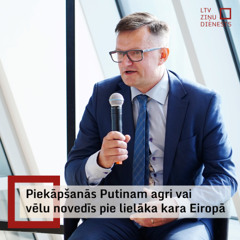 Eksperts Garisons: Piekāpšanās Putinam teritoriju jautājumā agri vai vēlu novedīs pie lielāka kara Eiropā