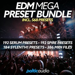 EDM Mega Preset Bundle (568 Presets, 386 MIDI Files)