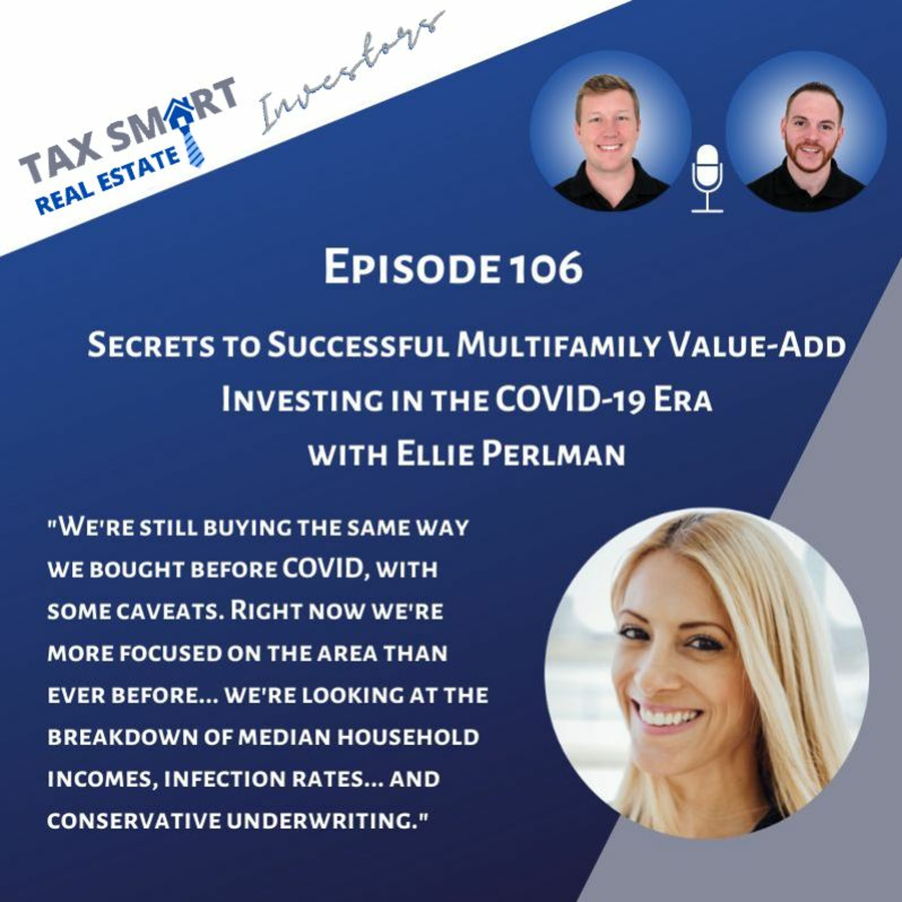 106. Secrets to Successful Multifamily Value-Add Investing in the COVID-19 Era with Ellie Perlman