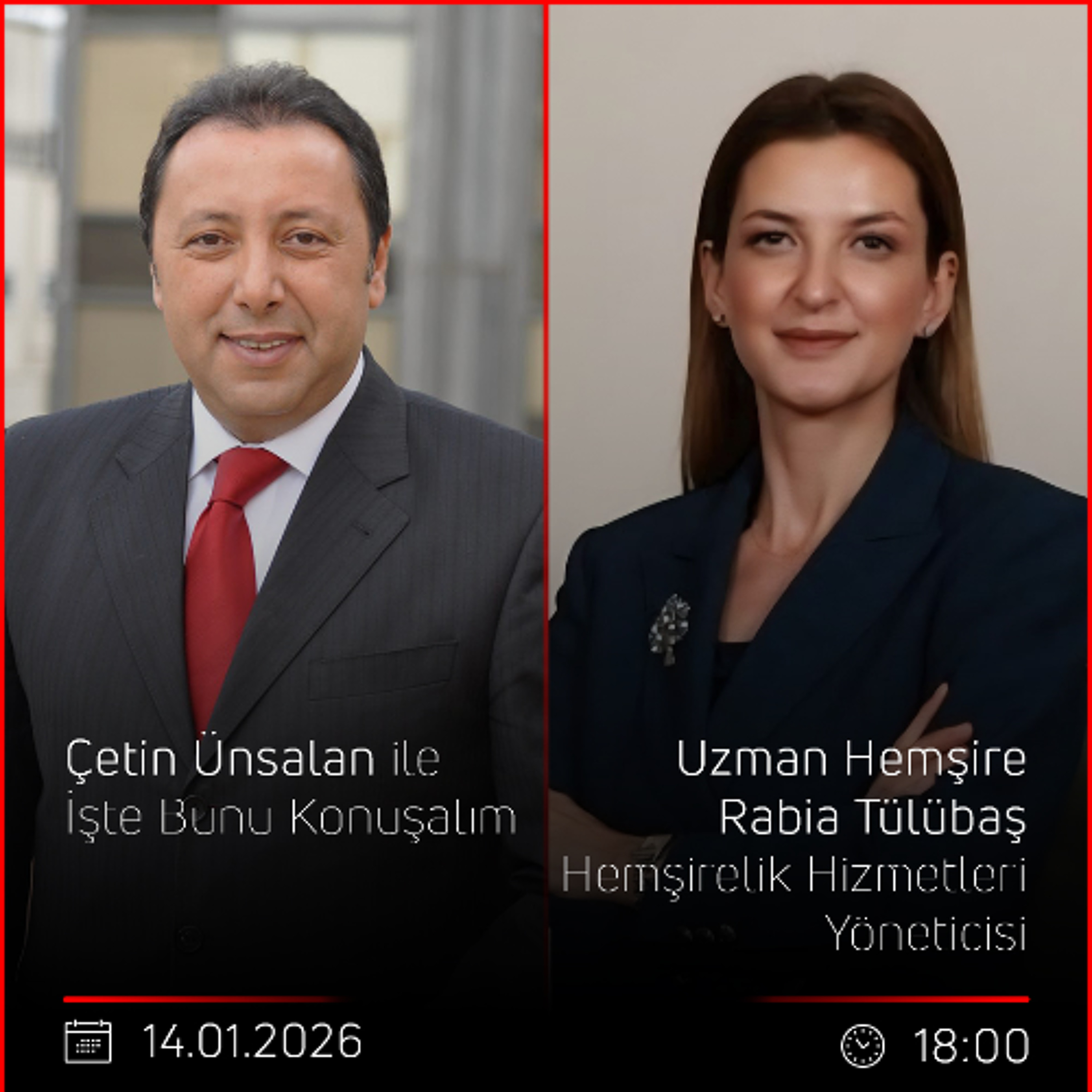 Uzman Hemşire Rabia Tülübaş - Çetin Ünsalan ile İşte Bunu Konuşalım episode artwork