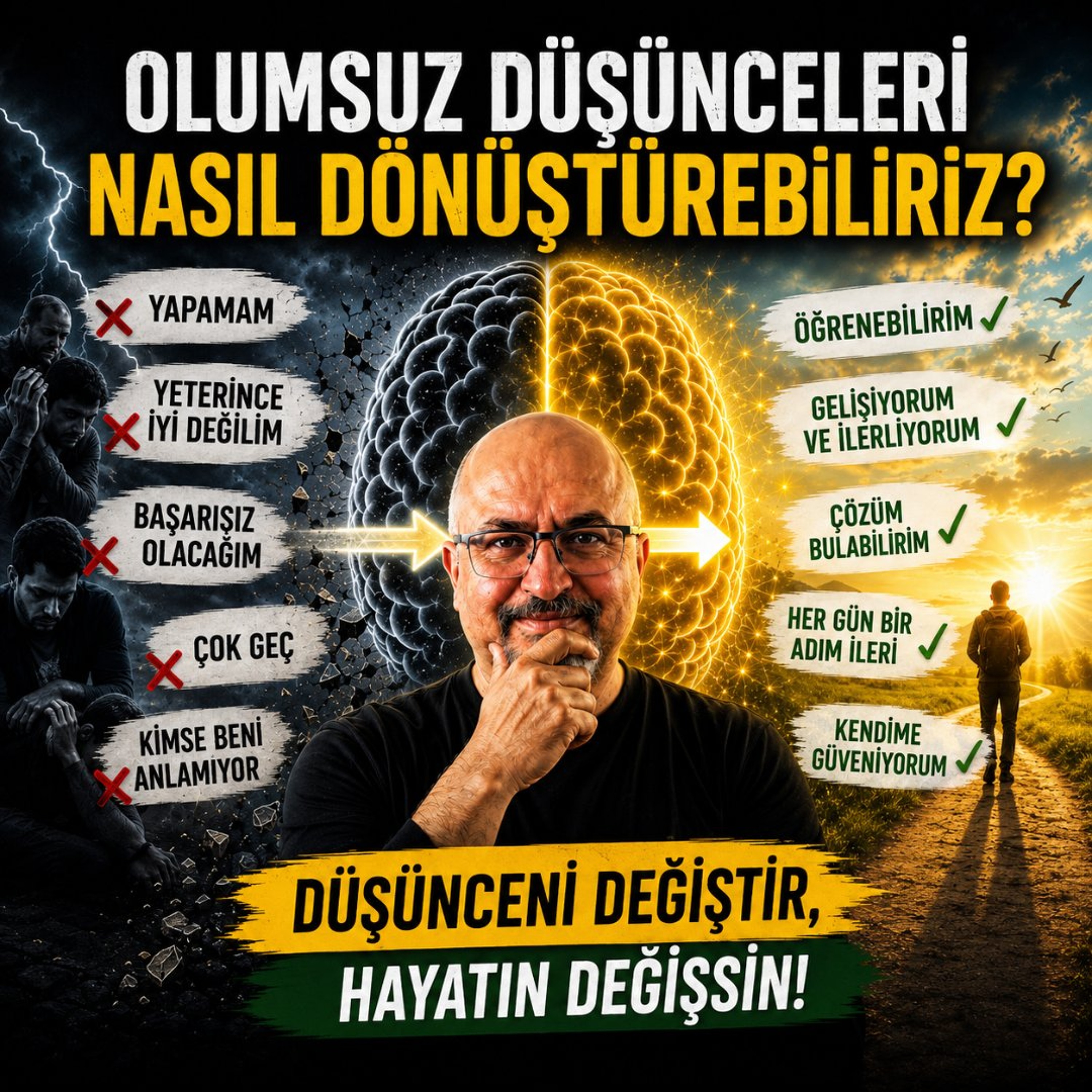 8- Olumsuz Düşünceleri Nasıl Dönüştürebiliriz? episode artwork